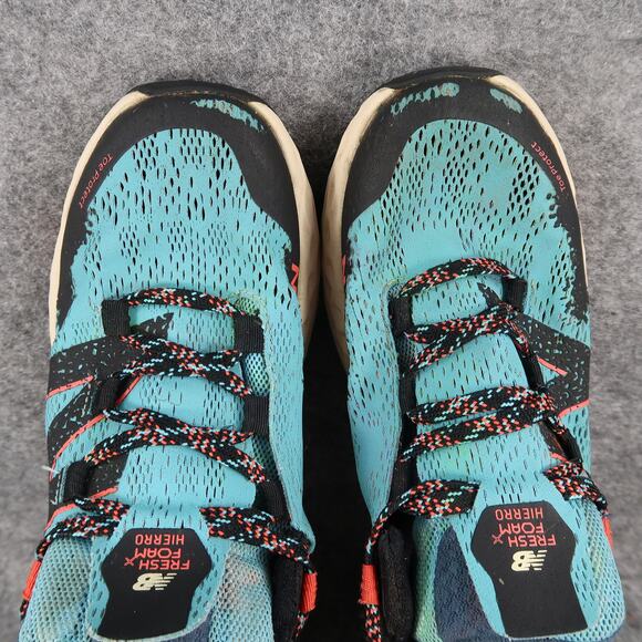 New Balance Shoes Womens 7 Trail Running Hierro Fresh Foam Athletic Sport Blue - Picture 9 of 14